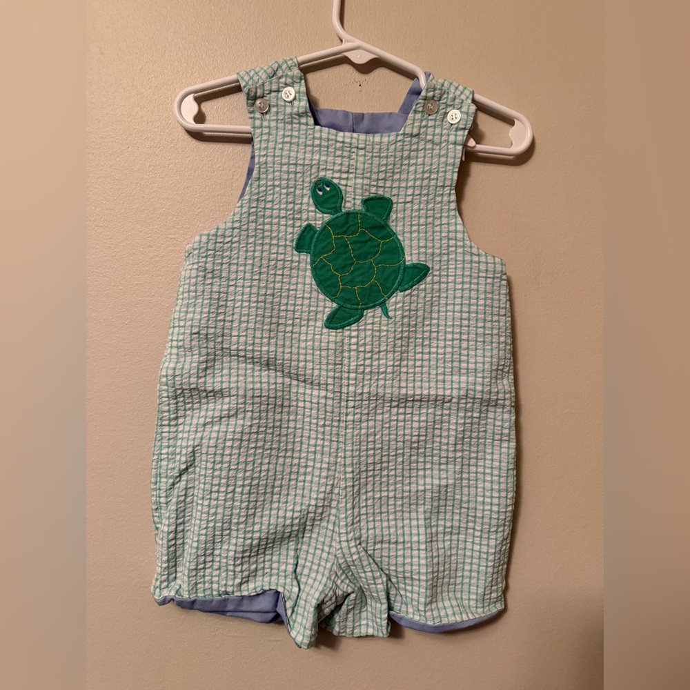 The Bailey Boys Turtle and Cars Reversible Jon Jon